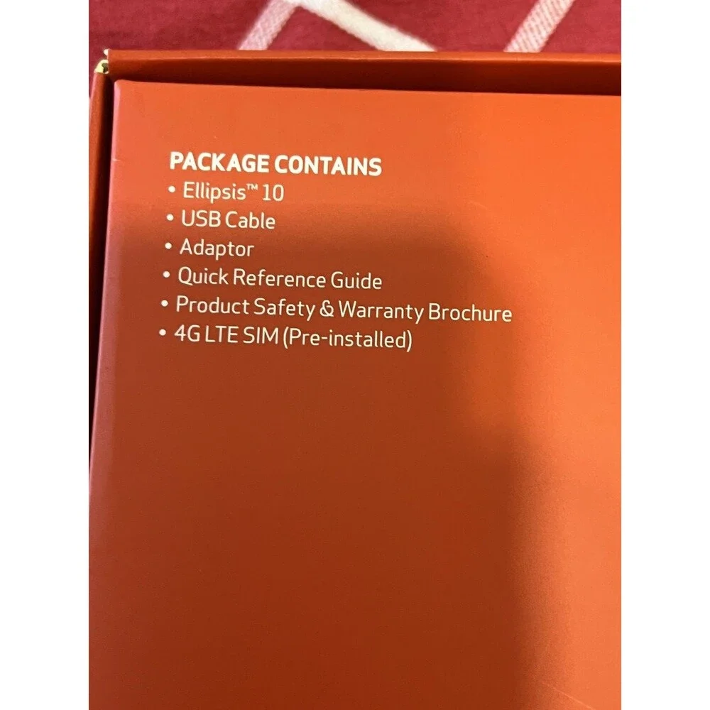 Verizon Ellipsis 10 (QTAIR7) 16GB, Wi-Fi + 4G (Verizon) 10